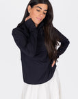 EXCEL HALF ZIP (BLACK) - Top - Yakira Bella