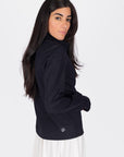 EXCEL HALF ZIP (BLACK) - Top - Yakira Bella