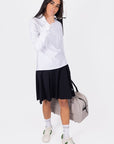 EXCEL HALF ZIP (WHITE) - Top - Yakira Bella