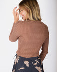 Fiora Cardigan (Brown) - Top - Yakira Bella