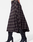 Foley Skirt (Black Plaid) - Skirt - Yakira Bella