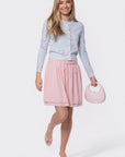 Gabrielle Cardigan (Light Blue Ground) - Top - Yakira Bella