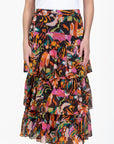 Gia Skirt (Black Pattern) - Skirt - Yakira Bella