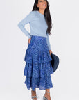 GIA SKIRT (BLUE MULTI) - Skirt - Yakira Bella