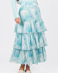 GIA SKIRT (TEAL) - Skirt - Yakira Bella