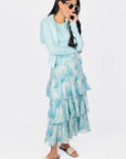 GIA SKIRT (TEAL) - Skirt - Yakira Bella