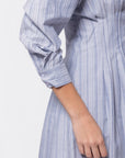 Gianna Dress (Blue Stripe) - Dress - Yakira Bella