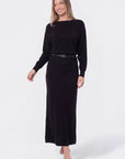 Grazia Dress (Black) - Dress - Yakira Bella