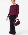 Greta Top (Burgundy) - Top - Yakira Bella