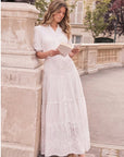 Hallie Dress (White) - Dress - Yakira Bella