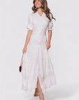 Hallie Dress (White) - Dress - Yakira Bella