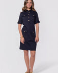Hayden Dress (Navy) - Dress - Yakira Bella