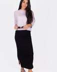 HEIDI SKIRT - MAXI (Black) - Skirt - Yakira Bella