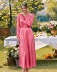 Helena Dress (Pink) - Dress - Yakira Bella