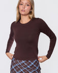 Ingrid Top (Dark Brown) - Top - Yakira Bella
