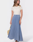 Iris Skirt (Blue) - Skirt - Yakira Bella