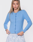 Jane Cardigan (Blue) - Top - Yakira Bella