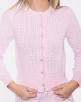 Jane Cardigan (Pale Pink) - Top - Yakira Bella