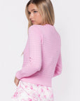 Jane Cardigan (Pink) - Top - Yakira Bella