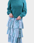 JANELLE SWEATER (GREEN) - Top - Yakira Bella