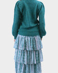 JANELLE SWEATER (GREEN) - Top - Yakira Bella