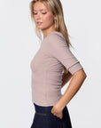 Jemma Top (Khaki) - Top - Yakira Bella