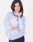 JENNIFER SWEATER (LIGHT BLUE) - Top - Yakira Bella