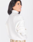 JENNIFER SWEATER (WHITE) - Top - Yakira Bella