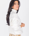 JENNIFER SWEATER (WHITE) - Top - Yakira Bella