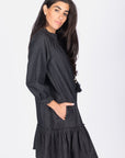 JENNY DRESS 37" (BLACK) - Dress - Yakira Bella