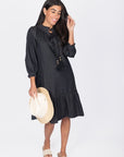 JENNY DRESS 37" (BLACK) - Dress - Yakira Bella