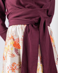 Jessica Top (Burgundy) - Top - Yakira Bella