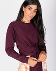 Jessica Top (Burgundy) - Top - Yakira Bella