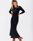 Jordan Dress 53" (Black) - Dress - Yakira Bella