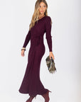 Jordan Dress 53" (Burgundy) - Dress - Yakira Bella