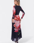 Juliana Dress (Black Ground) - Dress - Yakira Bella