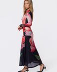Juliana Dress (Black Ground) - Dress - Yakira Bella