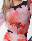Juliana Dress (Black Ground) - Dress - Yakira Bella