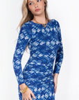 Juliana Dress (Blue) - Dress - Yakira Bella