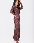 Juliana Dress (Burgundy) - Dress - Yakira Bella