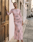 Juliana Dress (Pink Flower) - Dress - Yakira Bella