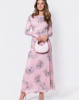 Juliana Dress (Pink Flower) - Dress - Yakira Bella
