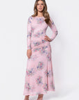Juliana Dress (Pink Flower) - Dress - Yakira Bella