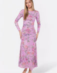 Juliana Dress (Pink/Green) - Dress - Yakira Bella