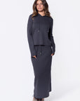 Junia Top (Dark Grey) - Top - Yakira Bella