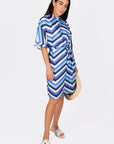 KALANI DRESS ( BLUE STRIPES) - Dress - Yakira Bella