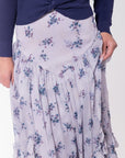 Kalina Skirt (Lavender/Teal) - Skirt - Yakira Bella