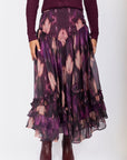 Kalina Skirt (Purple) - Skirt - Yakira Bella