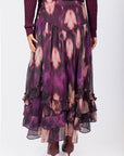 Kalina Skirt (Purple) - Skirt - Yakira Bella