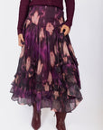 Kalina Skirt (Purple) - Skirt - Yakira Bella